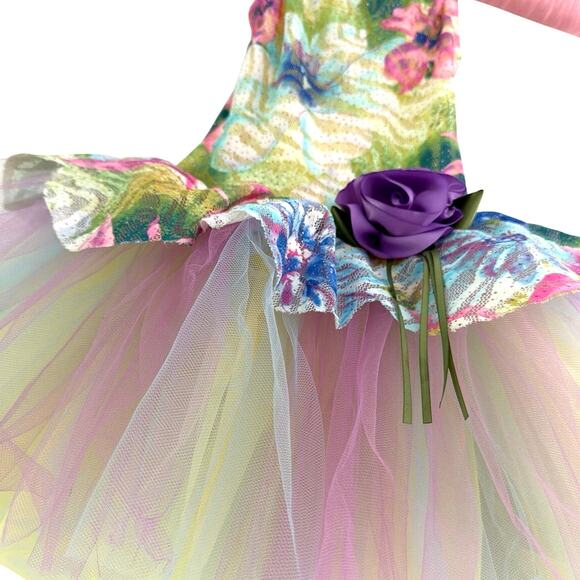 Girls fairy dress custom dance playtime dress szc A wish come true - Picture 4 of 7